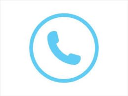 Blue phone icon representing call contact for Alex Digital